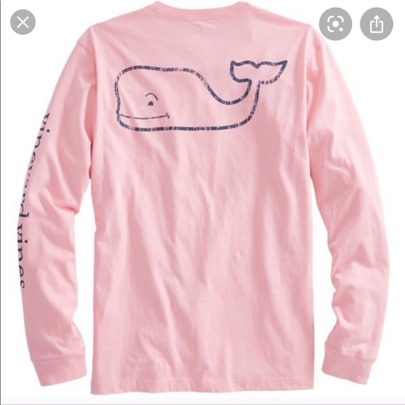 pink vineyard vines long sleeve